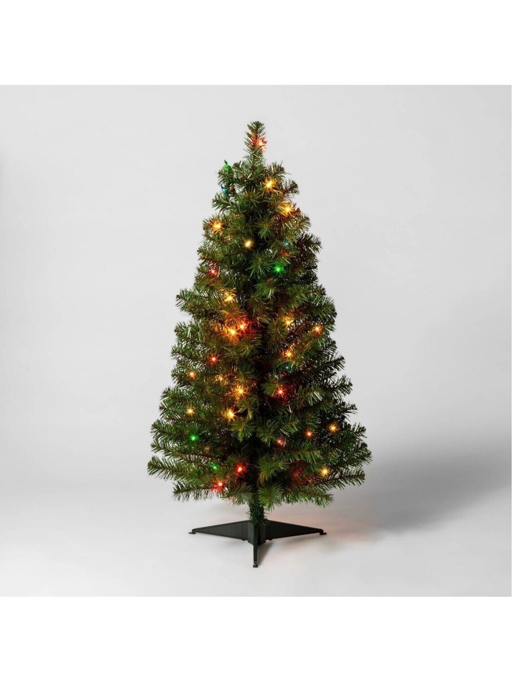 Wondershop 3ft Pre-Lit Alberta Spruce Artificial Christmas Tree Single Tree Deco